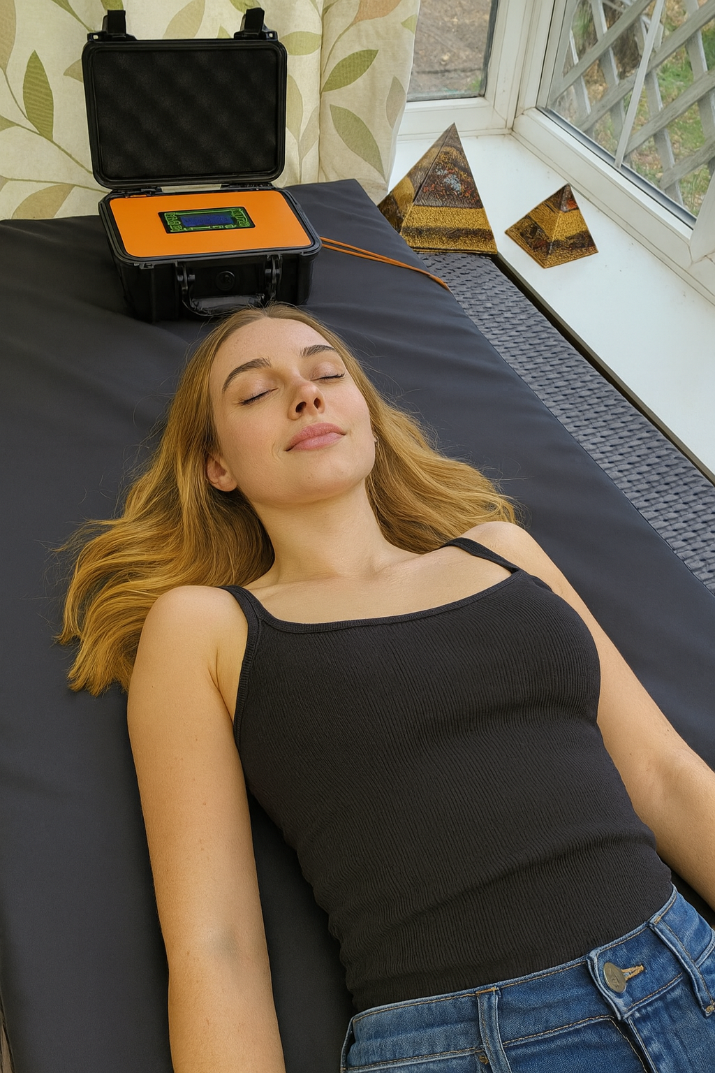 frequency healing bed